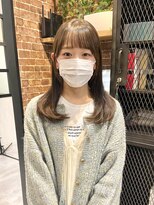 ネウィ ジャム 町田(newi JAM)&nbsp;透明感/ミディアムストレート/ベージュブラウン/ナチュラルヘア