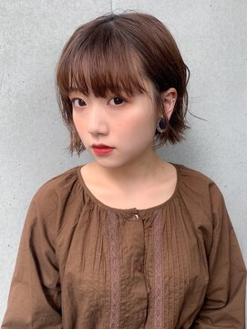 カンゴールサロン 富山セントラル(KANGOL SALON) ボブ×ウェーブ