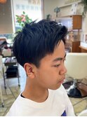 アップバング 爽やかショート