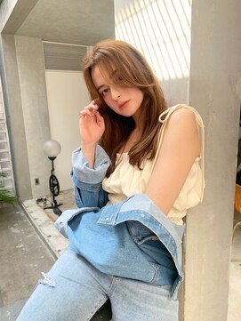 シエルバイアフロート(ciel by afloat) 〇センター分け前髪 韓国前髪 透明感カラー