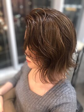 カラーラバー 自由が丘(COLOR LOVER) ナチュラルハイライト×マロンブラウン/30代40代50代