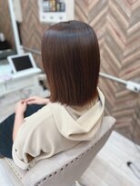 ヘアメイクゼロ 坂戸駅前店(hairmake zero)&nbsp;カット+酸性ストレート+ケラウオーターTR