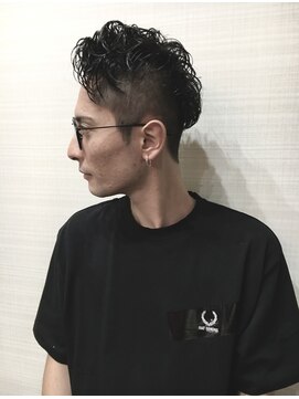 縁 アッシュブラック フェードカール☆