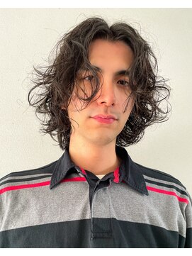 チクロ(ticro) 【チクロ】メンズロン毛/ニュアンスパーマ