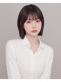 @sei___sand切りっぱなしボブ/ショート/鹿児島中央駅