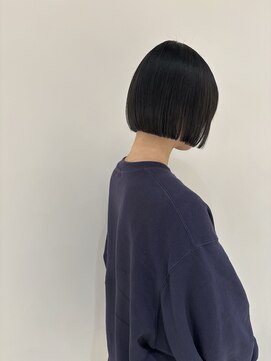 ローエ バイ デコ(Rohe by DECO) 【MAO】ミニボブ/暗髪グレージュ