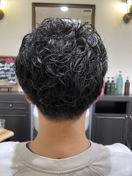 ルシードスタイル リム(LUCIDO STYLE Rim) メンズ×ニュアンスパーマ