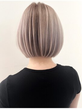 ゴカン バイ ジル ブラン 名古屋(Gokan by JIL BLAN) ハイライトバレイヤージュダブルカラーショートカット30代40代