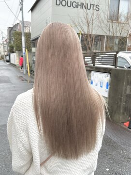 フリーラ 表参道(freera) ブリーチダブルカラーホワイトカラーインナーカラー裾カラー艶髪