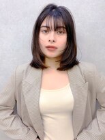 ケーツー エム 京都ラクエ(k-two emu)&nbsp;ボブレイヤー*フェイスレイヤーカット*顔周りカット*前髪カット