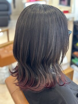 ヘアーサロン リアン 熊谷2号店(hair salon Rien) エンズカラー！レッドver