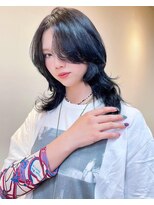 シオ ヘアー デザイン(Sio. hair design)&nbsp;layer×blue