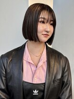 ドロップ(drop)&nbsp;ハイライトカラー　デザインカラー　ボブ　【表参道／青山】