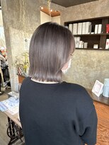ヘア アトリエ エマ(hair latelier [emma])&nbsp;lavender greige × bob cut