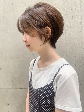 ルチア ヘア ステラ 京都店(Lucia hair stella) ショコラベージュ/ショートヘアくびれショート京都河原町学割U24