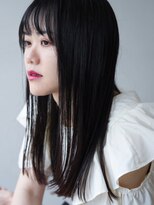 ヘアーループレル(Hair ruup Rell design works)&nbsp;切りっぱなしストレートロング