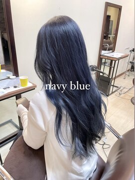 シオ ヘアー デザイン(Sio. hair design) navy blue