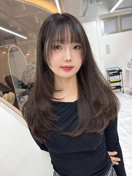 ロンドルピナス 小倉(Lond Lupinus) 顔型別ヘアスタイル特集 /チェリーブラウン /ミニウルフ