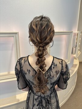 ラッド(Rad) ふわふわ編みおろしアレンジ