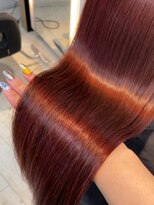 インク サカエ(inq sakae) ブリーチなしレッドブラウン