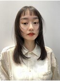 個性が可愛い◎お洒落な顔まわりカット