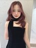 【大人気】韓国レイヤーカット＋レッドカラー￥9500