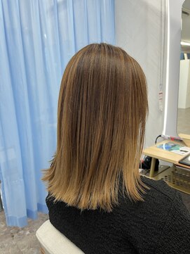 テーラヘアー 成田店(TELA HAIR) ハイライトグラデーション