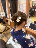 ヘアアレンジ＊お出かけヘア浴衣ヘアセットモテまとめ髪20代30代