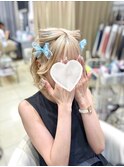 猫耳ヘアアレンジ/ヘアセット