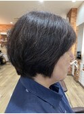 前下がりグラデーションボブ