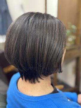ハイライト×ショートボブ/20代/30代/40代/50代/北本/桶川/鴻巣