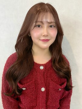 ソア 並木坂(Soa) 熊本/透明感カラー/チョコブラウン/顔周りカット/Minori