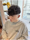 石橋阪大前/スペインカール/メンズカット/メンズパーマ/フェード