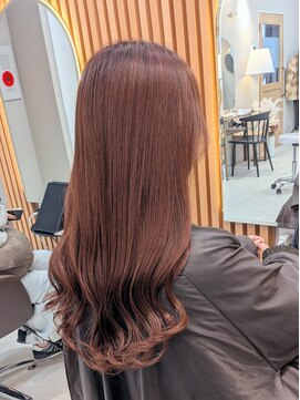 クリーム 町田(Cream) 《暖色カラー》カシスピンクベージュ★ブリーチなしで高発色艶髪