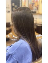 ワン エイティー ディグリース 恵比寿(180°One Eighty Degrees.) 光を味方に◎髪質改善オリーブベージュカラー!