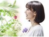 【ダメージを重ねない白髪染め】カット+ハーブカラー+頭皮ケア+セレクトTR