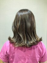 エイト オキナワ 沖縄新都心店(EIGHT okinawa)&nbsp;【EIGHT沖縄】お客様スタイル_デザインカラー_切りっぱなしボブ