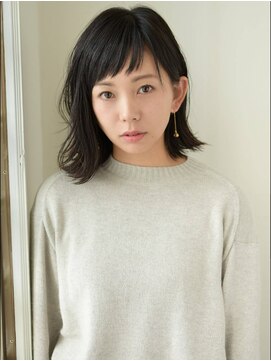 トータルビューティーハウス フラップ ミチ 野田店(total beauty house flap MICHI) 【flap MICHI】  切りっぱなしボブ