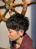 バーバー スタジオ ラフテル(Barber Studio RAFTEL)&nbsp;王道2ブロックマッシュ！フェザーマッシュ  ソフトツーブロック