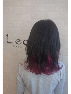 リー 天王寺(Lee) 【Lee天王寺】レッド×ブラック