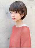 こなれ可愛い耳掛けショートボブ/江角力也
