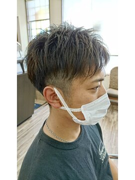 シードヘア(seed hair) メンズカット◇白髪ぼかしメッシュカラー