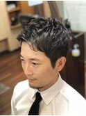 アップバングビジネスショート