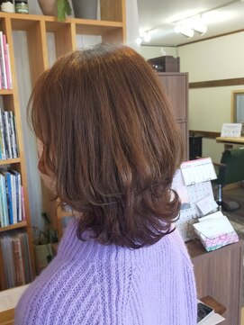 キュウヘアー(KYUU HAIR) くびれスタイル×チョコレートブラウン