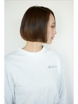トータルビューティーハウス フラップ ミチ 野田店(total beauty house flap MICHI) 【flap MICHI島田和也】大人コンパクトボブ