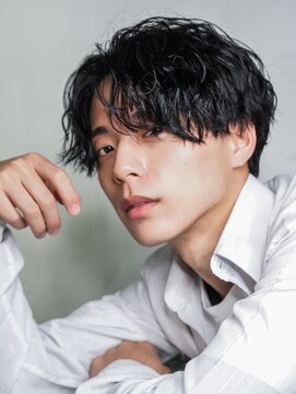 メンズヘアセンス 渋谷(MEN'S HAIR SENSE) センターパートツイストスパイラルパーマ