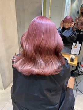 ジーナ  札幌大通(Zina) #ピンクベージュ#髪質改善#美髪#艶髪#韓国【Zina札幌大通】