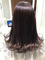 アース 天満橋店(HAIR & MAKE EARTH) 20代30代40代髪質改善カラーピンクベージュ艶感ロブヘアー