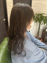 レック(REK)&nbsp;1ヶ月前にかけたデジパースタイルに髪質改善カラー♪