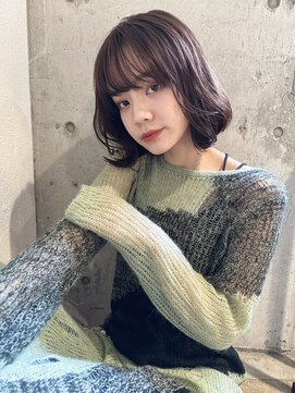 ルービック バランス 天王寺(Rubik's×Balance) ショコラアッシュ×ふんわりカール